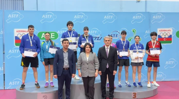 Stolüstü tennis üzrə Azərbaycan çempionatının qalibləri müəyyənləşib