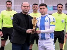 Əli Bağırov II Liqada fevralın ən yaxşı qolunun müəllifi kimi mükafatlandırılıb