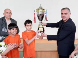 UEFA-nın “HatTrick” proqramı çərçivəsində Lənkəranda futzal turniri keçirilib