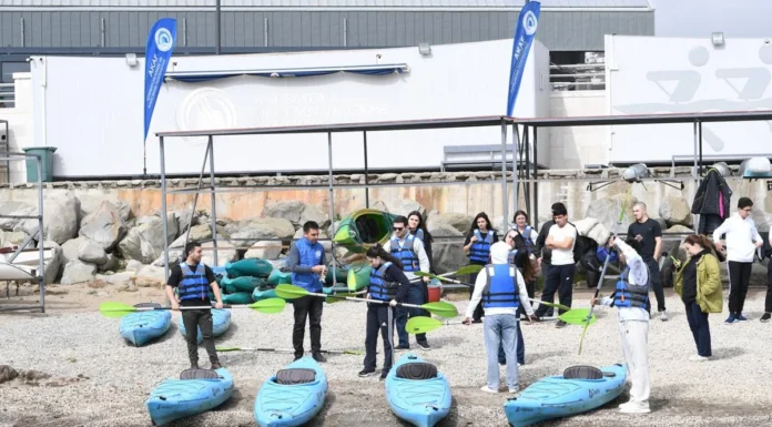 Bakı Avarçəkmə və Kanoe İdman Klubunda tələbələr üçün təlim keçirilib
