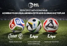 2026/2027 mövsümündə Azərbaycan liqalarında istifadə olunacaq toplar müəyyənləşib