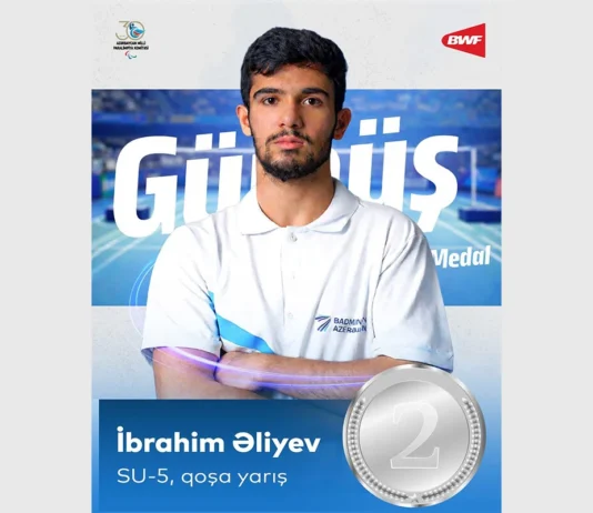 Azərbaycanın parabadmintonçu beynəlxalq turnirdə ikinci oldu