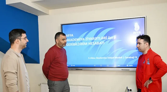 AFFA Premyer Liqa klublarının akademiyalarına yerində ziyarət və fərdi qiymətləndirmə prosesini başa çatdırıb