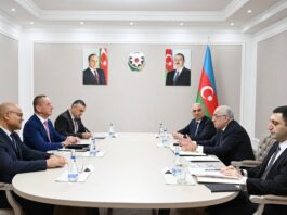 Baş nazir Əli Əsədov Beynəlxalq Kanoe Federasiyasının və Avropa Kanoe Assosiasiyasının prezidentləri ilə görüşüb