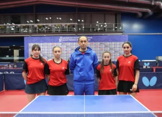 Stolüstü tennis üzrə Azərbaycan millisi Avrasiya Liqasına uğurlu start verib