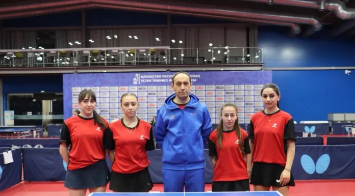 Stolüstü tennis üzrə Azərbaycan millisi Avrasiya Liqasına uğurlu start verib