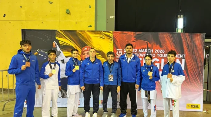 Azərbaycan taekvondoçuları beynəlxalq turnirdə 6 medal qazandılar