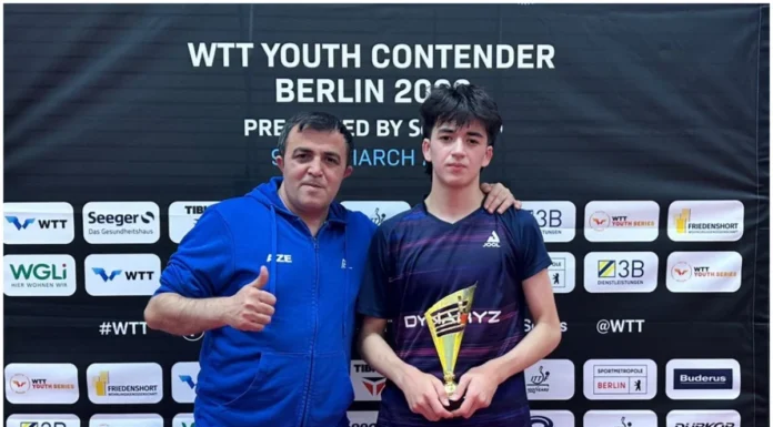 Azərbaycanlı stolüstü tennisçilər beynəlxalq turnirdə üçüncü oldular
