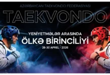 Taekvondo üzrə yeniyetmələr arasında Azərbaycan birinciliyi keçiriləcək