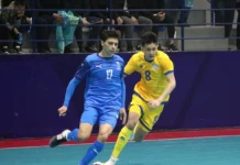 Futzal üzrə Azərbaycan millisi Qazaxıstana məğlub olub