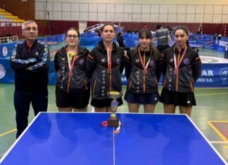 Stolüstü tennisçilərimiz Türkiyə Superliqasının mükafatçısı olublar