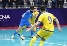 Futzal üzrə Azərbaycan millisi Qazaxıstana ikinci oyunda da uduzub