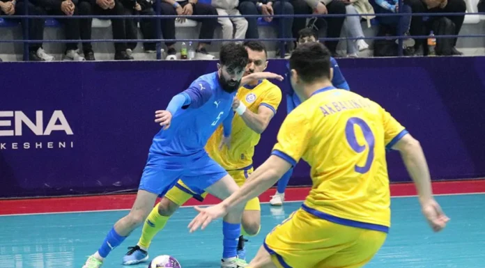 Futzal üzrə Azərbaycan millisi Qazaxıstana ikinci oyunda da uduzub