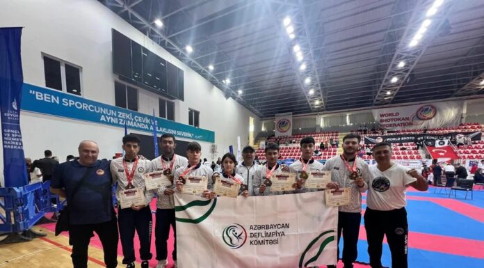 Deflimpiyaçılarımız karate üzrə şotokan dünya çempionatında 7 medal qazanıblar