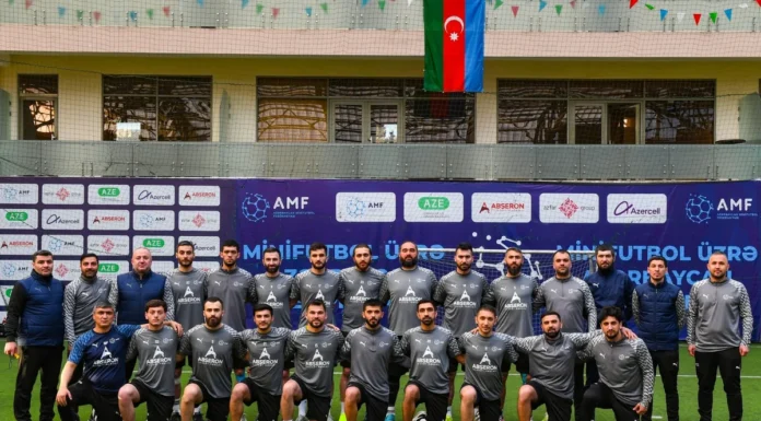 Minifutbol yığması Monteneqroya yollanıb