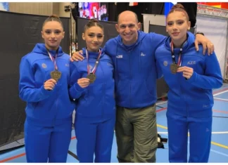 Aerobika gimnastlarımız Çexiyada beynəlxalq turnirdə qızıl medal qazanıblar