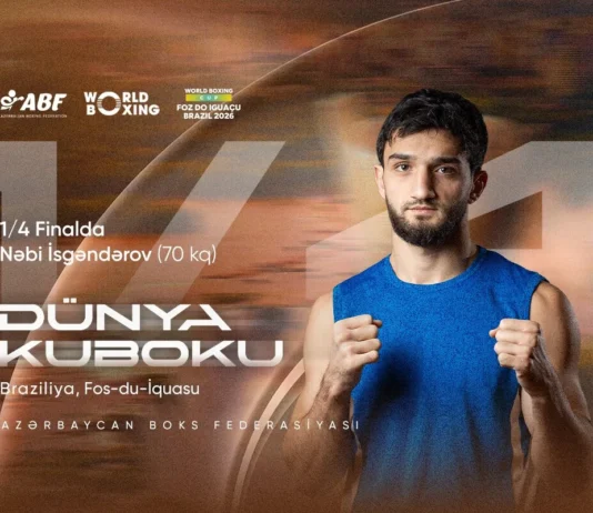 Nəbi İsgəndərov Dünya Kubokunun 1/4 finalında