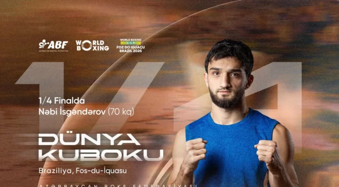 Nəbi İsgəndərov Dünya Kubokunun 1/4 finalında