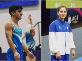 Gimnastlarımız Avropa çempionatının finalında