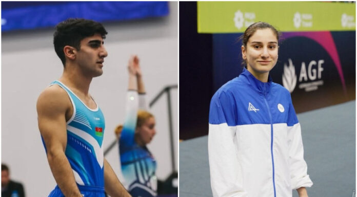 Gimnastlarımız Avropa çempionatının finalında