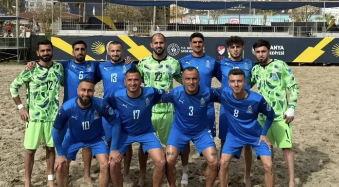 Çimərlik futbolu millimiz Moldovaya qalib gəldi