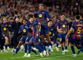 “Barselona” “Real Madrid”ə qalib gələrək İspaniya çempionu olub