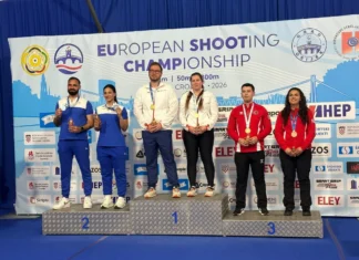 Güllə atıcılarımız Avropa çempionatında gümüş medal qazanıblar