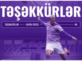 “Şamaxı” Kərim Rossi ilə vidalaşıb