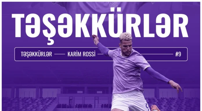 “Şamaxı” Kərim Rossi ilə vidalaşıb