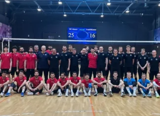 Voleybol yığmamız Belarusdakı təlim-məşq toplanışını başa vurub