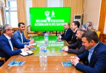 AFFA rəsmiləri Özbəkistanda işgüzar səfərdə olublar