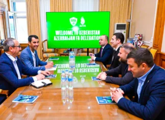 AFFA rəsmiləri Özbəkistanda işgüzar səfərdə olublar