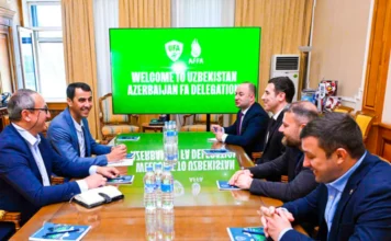 AFFA rəsmiləri Özbəkistanda işgüzar səfərdə olublar