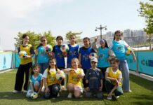 AFFA-nın dəstəyi ilə WUF13-də ikinci minifutbol meydançası qurulub