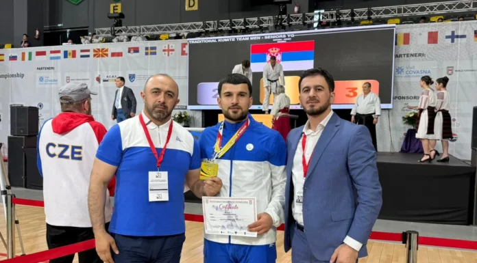 Azərbaycanlı karateçi Avropa çempionu oldu