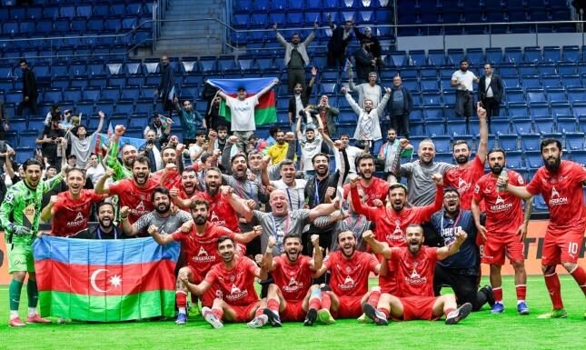Minifutbol millimiz Avropa çempionu oldu