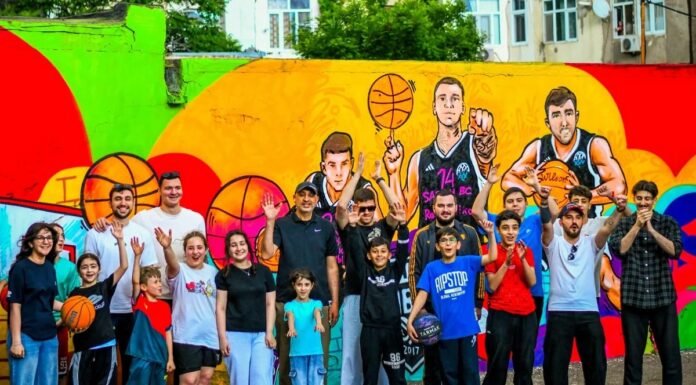 “Basketbol hər yerdə” layihəsi çərçivəsində ilk meydança istifadəyə verilib