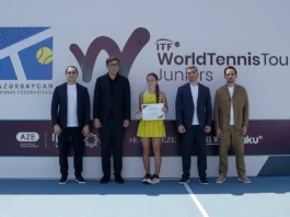 Bakıda keçirilən beynəlxalq tennis turnirinin qalibləri müəyyənləşib