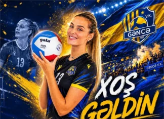 “Gəncə” voleybol klubu heyətini Militsa Vukoviçlə gücləndirib