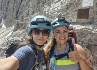 Azərbaycanlı alpinistlər İtaliyanın Dolomit dağlarında Monte Paterno zirvəsinə qalxıblar