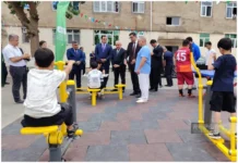 Cəlilabadda “Sağlam məhəllə” idman zonasının açılışı olub