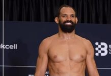 UFC-nin Bakıda təşkil olunacaq turnirindən əvvəl idmançıların çəkiölçmə mərasimi keçirilib