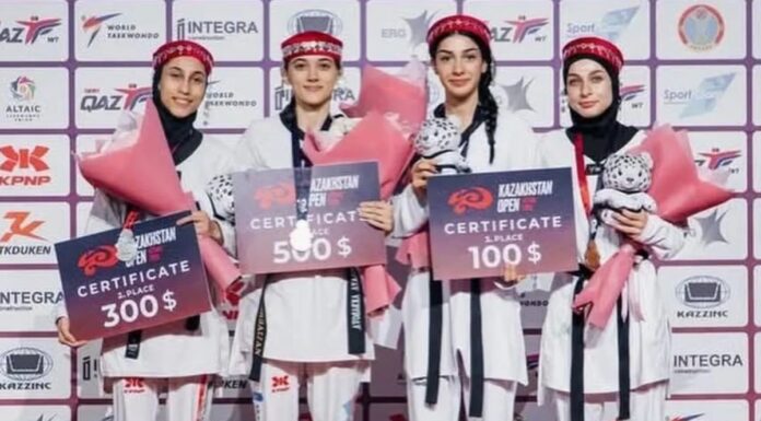 Taekvondoçumuz Minayə Əkbərova beynəlxalq turnirdə qızıl medal qazanıb