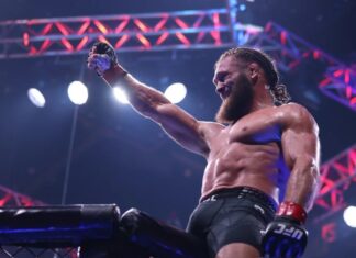 Rafael Fiziyev Bakıdakı UFC turnirinin əsas döyüşündə qələbə qazanıb