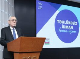 Milli Olimpiya Komitəsində idmanda təhlükəsiz mühitin gücləndirilməsi ilə bağlı proqram keçirilib
