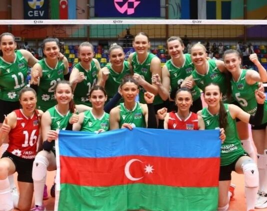 Azərbaycanın voleybol millisi Avropa Liqasında ilk qalibiyyətini əldə edib