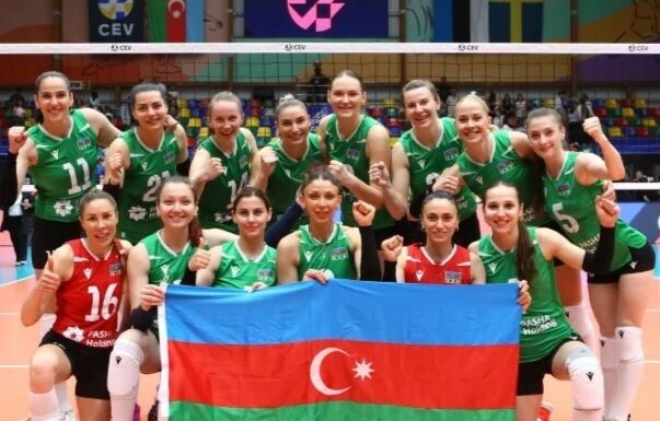 Azərbaycanın voleybol millisi Avropa Liqasında ilk qalibiyyətini əldə edib