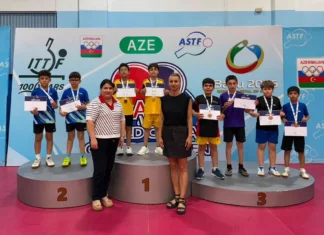 Stolüstü tennis üzrə respublika birinciliyinin qalibləri müəyyənləşib