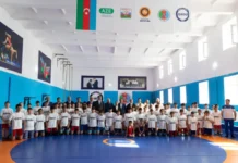 Mingəçevirdə yeni güləş zalı istifadəyə verilib