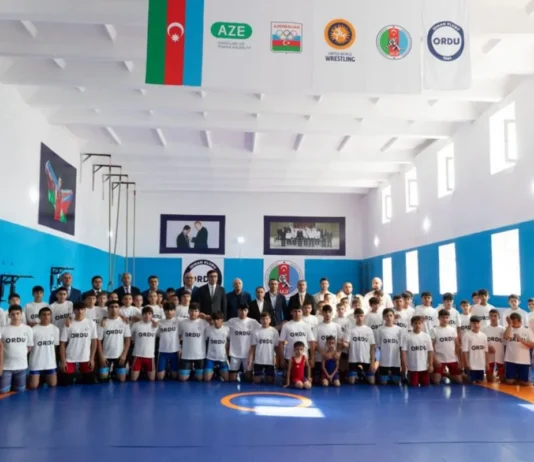 Mingəçevirdə yeni güləş zalı istifadəyə verilib